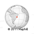 Outline Map of Tumiritinga