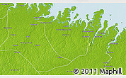 Physical 3D Map of Augusto Correa