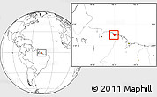 Blank Location Map of Augusto Correa