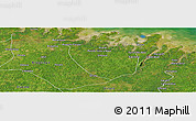 Satellite Panoramic Map of Augusto Correa
