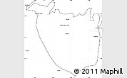 Blank Simple Map of Augusto Correa