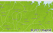 Physical 3D Map of Capanema