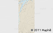 Shaded Relief Map of Moju