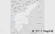 Silver Style Panoramic Map of Moju
