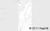 Blank Simple Map of Moju