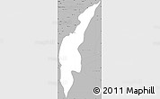 Gray Simple Map of Moju