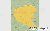 Savanna Style 3D Map of Oriximina
