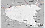 Gray Panoramic Map of Oriximina