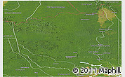 Satellite Panoramic Map of Oriximina