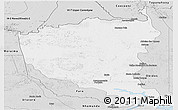 Silver Style Panoramic Map of Oriximina