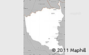 Gray Simple Map of Oriximina