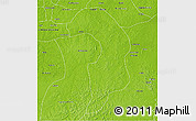 Physical 3D Map of Ourem