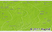 Physical Panoramic Map of Ourem