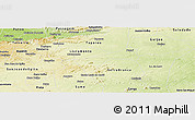 Physical Panoramic Map of S.J.Dos Cordeiro