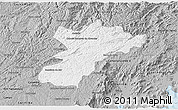 Gray 3D Map of Bocaiuva do Sul
