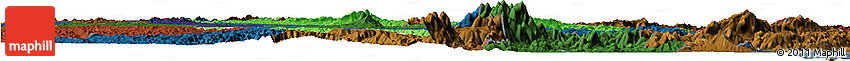 Political Horizon Map of Bocaiuva Do Sul, darken Political Horizon Map of Bocaiuva Do Sul, darken