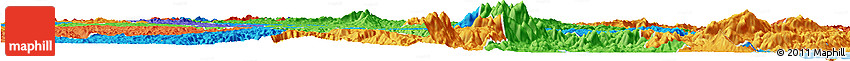 Political Horizon Map of Bocaiuva Do Sul