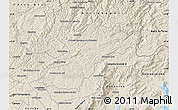 Shaded Relief Map of Bocaiuva do Sul