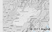Silver Style Map of Bocaiuva do Sul