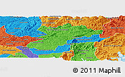 Political Panoramic Map of Bocaiuva do Sul