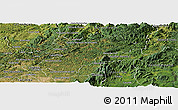 Satellite Panoramic Map of Bocaiuva do Sul