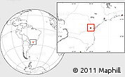 Blank Location Map of Colombo