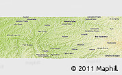 Physical Panoramic Map of Goio-Ere