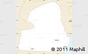 Classic Style Simple Map of Guaratuba