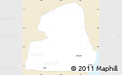 Classic Style Simple Map of Guaratuba, single color outside
