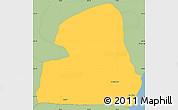 Savanna Style Simple Map of Guaratuba