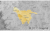 Physical 3D Map of Imbituva, desaturated