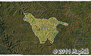 Satellite 3D Map of Imbituva, darken