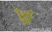 Satellite 3D Map of Imbituva, desaturated