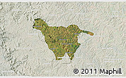 Satellite 3D Map of Imbituva, lighten