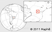 Blank Location Map of Imbituva