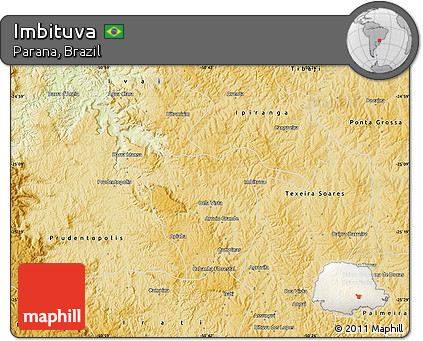 Physical Map of Imbituva