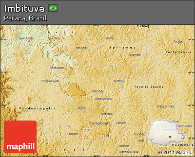 Physical Map of Imbituva