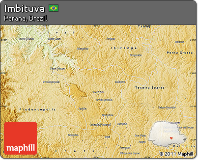 Physical Map of Imbituva