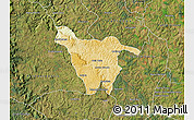 Physical Map of Imbituva, satellite outside