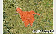 Political Map of Imbituva, satellite outside