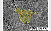 Satellite Map of Imbituva, desaturated