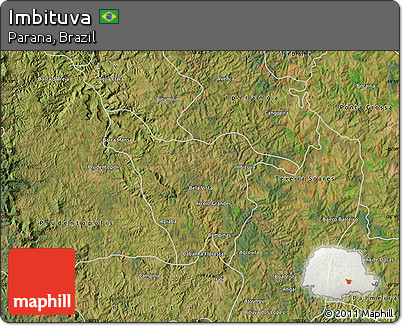 Satellite Map of Imbituva