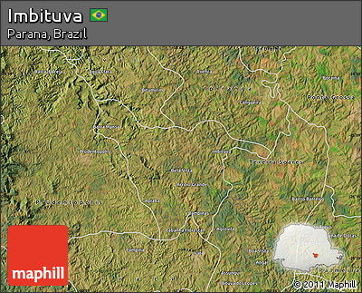 Satellite Map of Imbituva