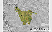 Satellite Map of Imbituva, lighten, desaturated