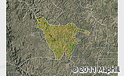 Satellite Map of Imbituva, semi-desaturated