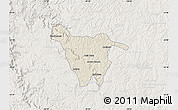 Shaded Relief Map of Imbituva, lighten