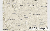Shaded Relief Map of Imbituva