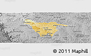 Physical Panoramic Map of Imbituva, desaturated