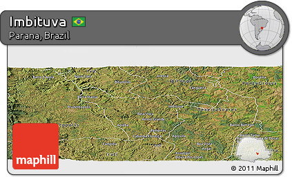 Satellite Panoramic Map of Imbituva