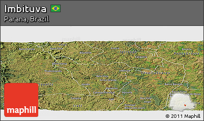 Satellite Panoramic Map of Imbituva